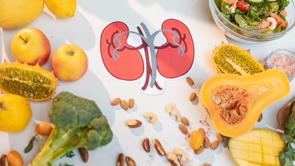 Foods that support and promote kidney health.